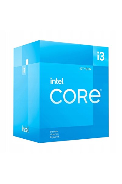 Intel Procesor Core i3-12100F 4 nuclee 3.3 GHz (4.3 GHz în mod turbo)