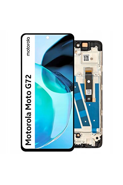 NO BRAND Ecran pentru Motorola Moto G72 – Ecran LCD Incell cu ramă Zila XT2255-1