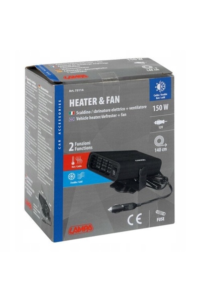 NO BRAND Suflantă auto 12V, lampă, încălzitor auto, geam auto