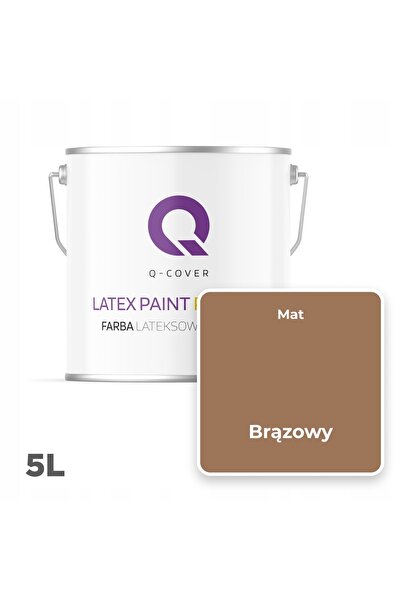 NO BRAND Vopsea lavabilă rezistentă la pete pentru pereți, culoare bronz, H50...