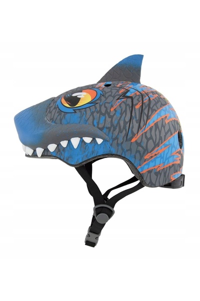 NO BRAND RASKULLZ Sir Chompz Cască de bicicletă albastră pentru copii (Mărime...