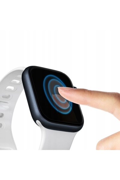 NO BRAND Folie Spigen pentru Apple Watch 9/8/7 45mm, pentru carcasă, 3 bucăți.