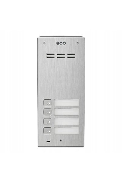 Aco Kit sistem interfon de casă cu 4 sonerii, cititor RFID de perete, comunic...