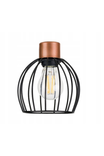 NO BRAND LAMPĂ SUSPENDATĂ ZWISZ, candelabru de tavan în stil loft, din sârmă,...