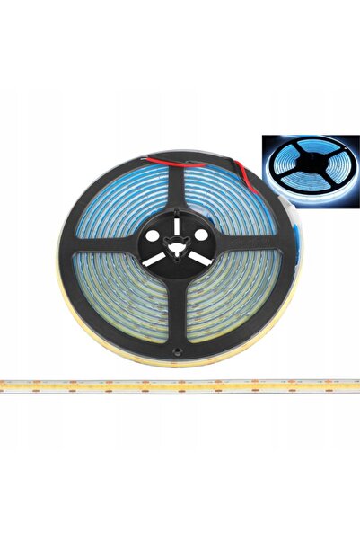 LTC Bandă LED COB tip neon, linie continuă, 5m, 6000K, 12V, IP67