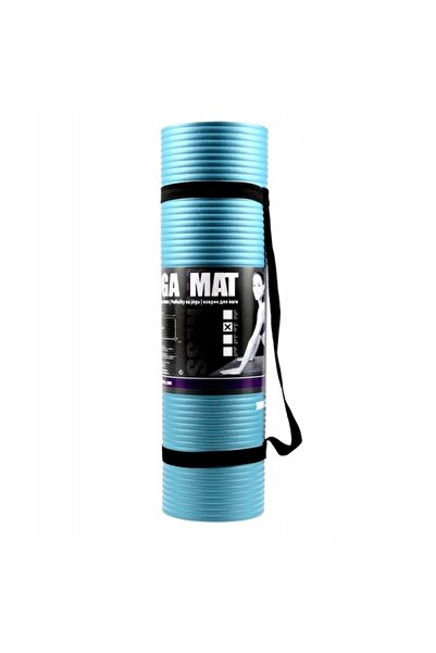 HMS Saltea de fitness și yoga de 12mm, antiderapantă, pentru antrenament