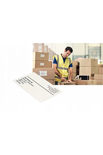 NO BRAND Etichetă de hârtie LEITZ Icon albă 59x102 mm