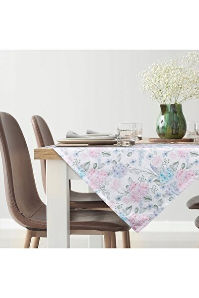 Eurofirany Față de masă cu flori decorative SUMMER8 trandafir 90x90 folcloric...