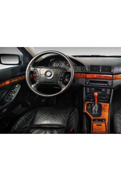 ACV Ramă radio pentru radio 1 DIN pentru BMW 5 E39 X5 E53 negru cu buzunar