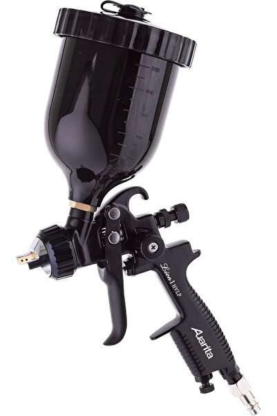 AUARİTA Pistol de vopsit, unealtă de vopsit, pulverizator de vopsea HVLP 1,7 ...