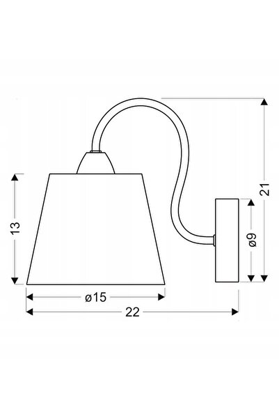 NO BRAND Aplică de perete Candellux argintie, gri E14 40 W
