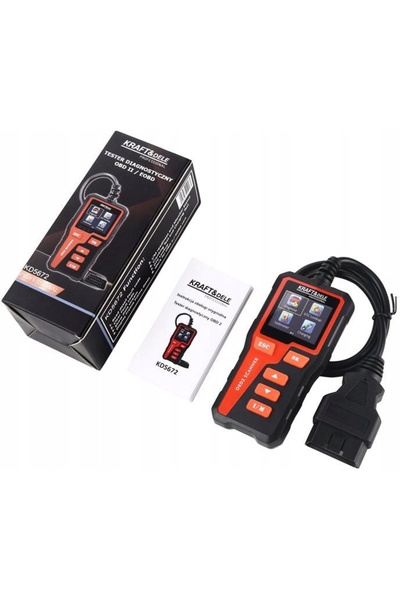 Kraft&dele SOLIDN OBD II/EOBD TESTER DE DIAGNOSTICARE KD5672