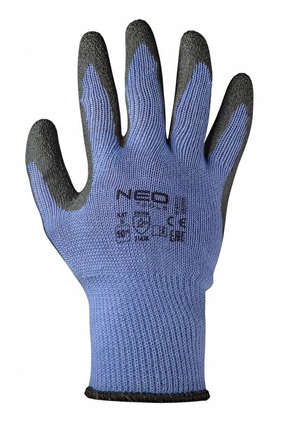 NEO Tools Mănuși de lucru de protecție, acoperite cu latex, mărimea 10, 10 bu...