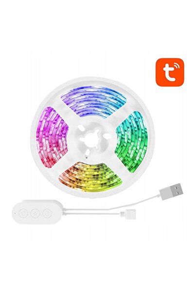 Gosund Bandă LED WiFi RGB 2.8M pentru Tuya, control ușor prin