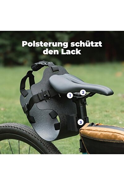 NO BRAND Suport de șa pentru bikepacking, genți moi MTB/Șosea QUNATURE 240036001