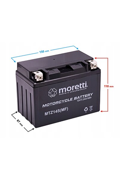 NO BRAND Baterie pentru scuter, motocicletă, quad, motor cross 12V 12 Ah Gel