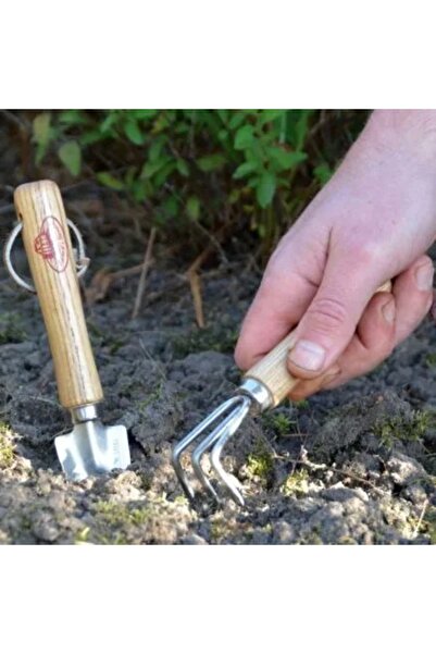 Esschert Design Unelte de grădină pentru lucrări de grădinărit Lopată Mâner d...