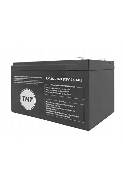 NO BRAND Baterie cu gel, fără întreținere, AGM, 12V, 12Ah, pentru mașini de j...
