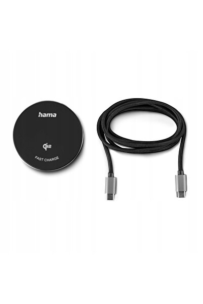 NO BRAND Hama încărcător magnetic inductiv Qi2 Încărcare rapidă 15 W negru Ma...