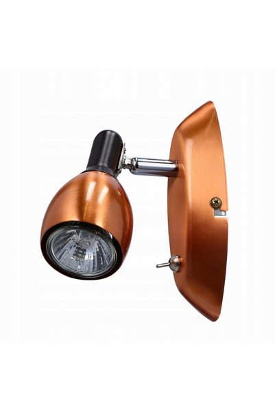 NO BRAND Candellux CROSS Kinkiet cupru 1xGU10 metalic variator de intensitate
