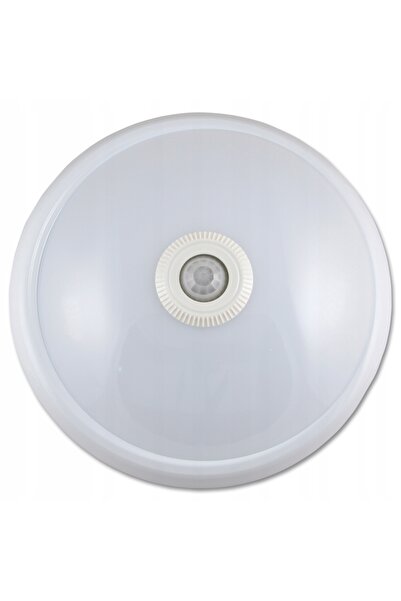 NO BRAND Plafon LED 12W 4500K senzor PIR Alb IP20