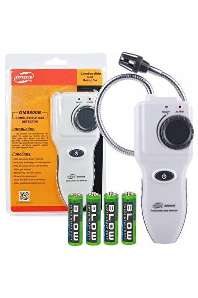 NO BRAND Senzor de scurgere gaz butan, gaz natural, GPL, alarmă, regulator, d...