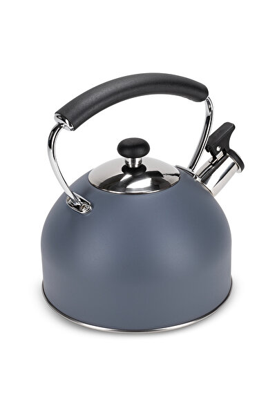 NO BRAND Ceainic tradițional din oțel inoxidabil de 2.2L cu fluier, pentru in...