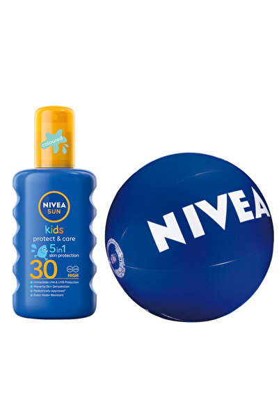 NO BRAND NIVEA SUN Protect & Moisture spray balsam protector SPF30 + minge de...