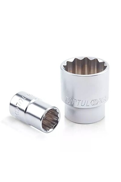 NO BRAND TOPTUL Set de chei tubulare 12 laturi 1/2 " 8-24mm CR-V, 15 piese