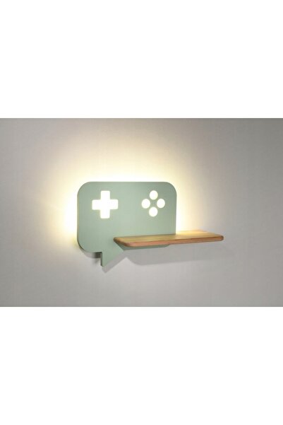 NO BRAND Aplică de perete Candellux Lighting cu sursă LED integrată, verde