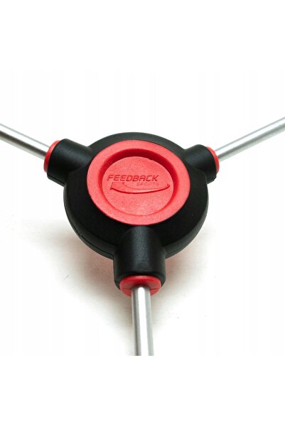 NO BRAND Feedback Sports Cheie Torx cu 3 capete (T25, T27, T30)