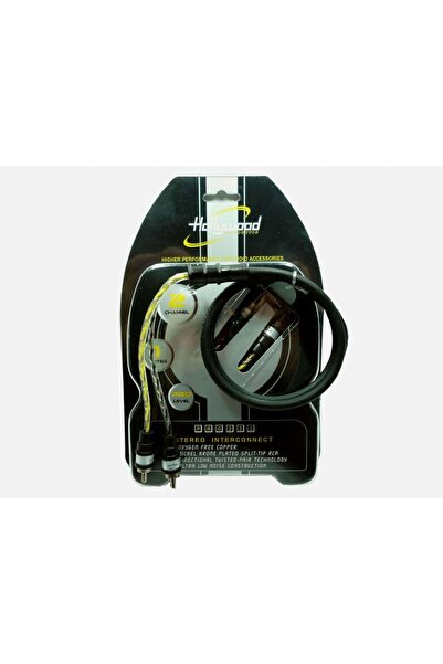 HOLLYWOOD Cablu RCA CINCH pentru amplificator 3m - Energetic PRO-223