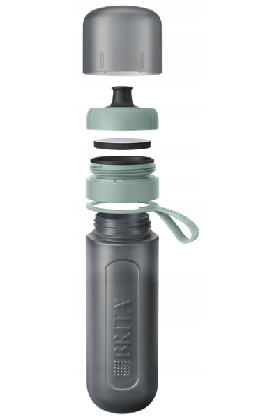 BRITA Sticlă cu filtru verde pastel activ 0,6l 2 filtre pentru apă