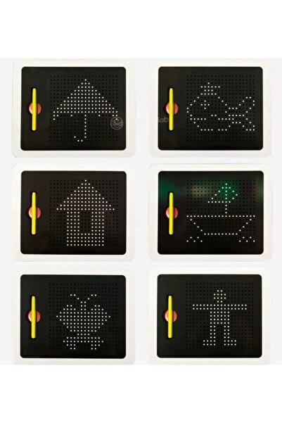 NO BRAND Placă magnetică de mozaic Mini MagPad 714 bile
