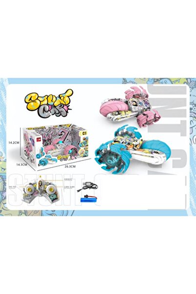 PlayFun Masina De Cascadorie R/C - Jucarie pentru Copii, Cadou Ideal pentru C...