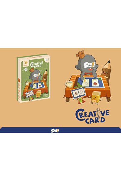 CasaDesteapta.ro Carte Creativ nivel.2 - Jucarie pentru Copii, Cadou Ideal, G...