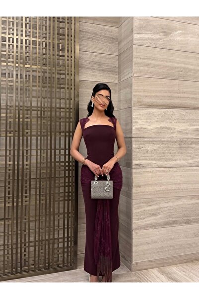 Tarf fashion فستان باربي عودي انيق