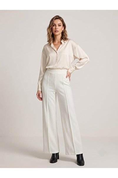 Trend Marfa High Waist Gathering Palazzo Pants