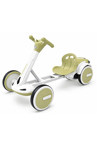OEM Kart electric cu 4 niveluri de putere, telecomandă și Bluetooth – Verde