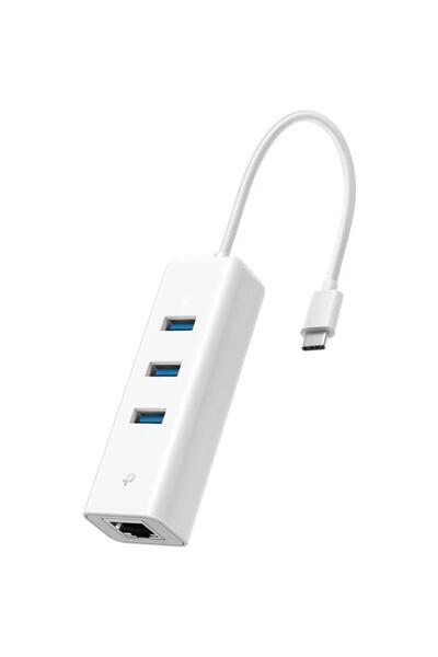TP-LINK Hub USB UE330C, 3 x USB 3.0, 1 x RJ-45