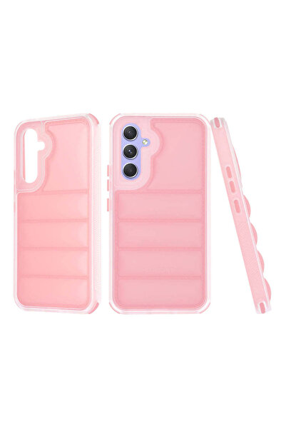 Techsuit Husă pentru Samsung Galaxy A54, Wave Shield, negru - roz