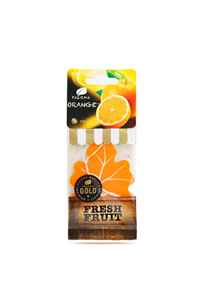 PALOMA Odorizant auto Gold Fresh Fruit Portocală, cu aromă de portocală.