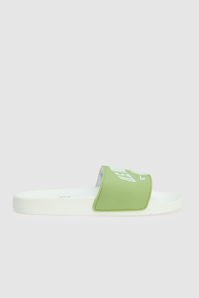 U.S. Polo Assn. Men's Green Slippers 50323179-Vr016