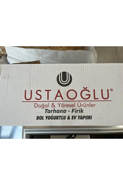 USTAOĞLU Doğal, Ev Yapımı ve Bol Yoğurtlu Maraş Sıkma Çorbalık Tarhanası (1 Kg)