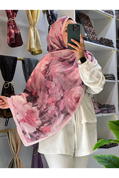 erabel scarfs Desenli Bambu Kraş Şal