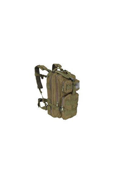 OEM Ghiozdan/rucsac tactic, 5 compartimente, poliester 600D, verde, 20 L, 29x...
