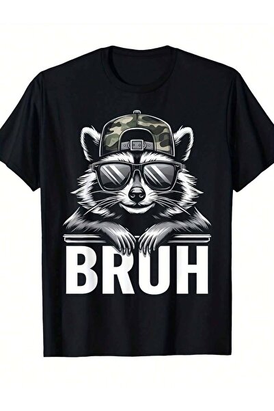 23ERVA Hey, Youth Camouflage Cap Raccoon Pattern, Paired Comfortable Casual S...