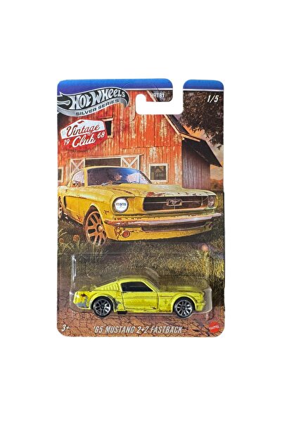 HOT WHEELS Silver Series 1968 Vintage Club '65 Mustang 2+2 Fastback