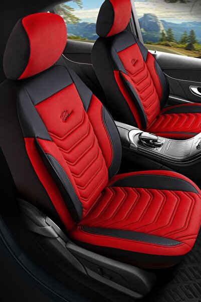 GIOVANNI BUTTİ Florida Huse scaune Auto 7 piese, Airbag, Universal, Roşu