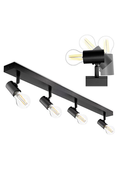 Lumiled Plafonieră SPOT TUBA Reflector Halogen 4x E27 GLASA